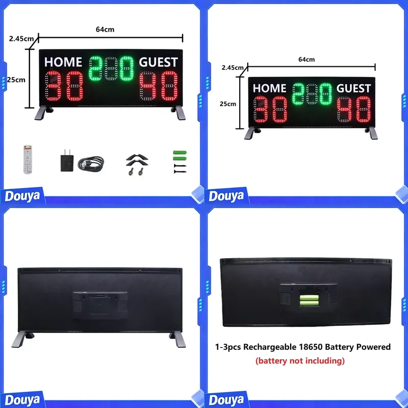 Badminton Scoreboard - Placar Digital Eletrônico de Mesa YIZHI