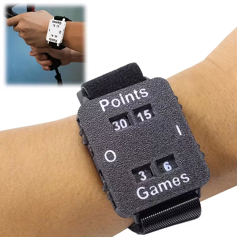 Badminton Counter - Contador de Pontos Portátil para Pulso,