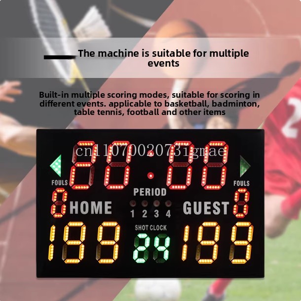 Placar eletrônico para basquet - Badminton Scoreboard avaliação e preço