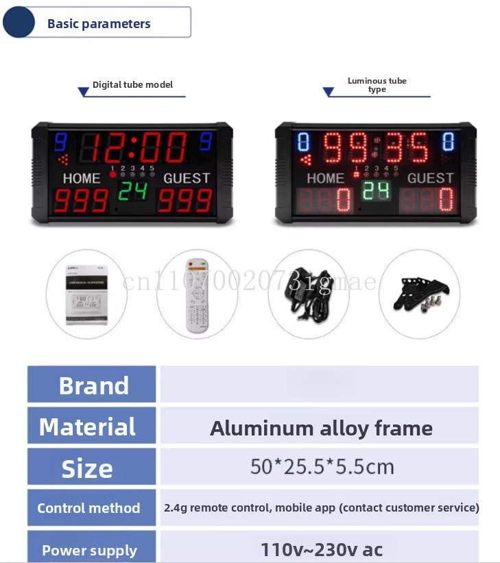 Placar eletrônico para basquet - Badminton Scoreboard avaliação e preço