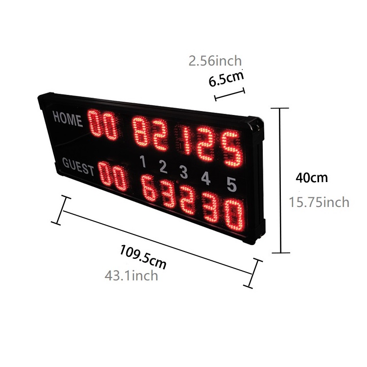 Fabricação de 14 dígitos 4 Pol - Badminton Scoreboard avaliação e preço