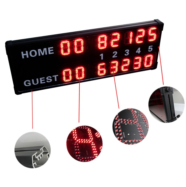 Fabricação de 14 dígitos 4 Pol - Badminton Scoreboard avaliação e preço