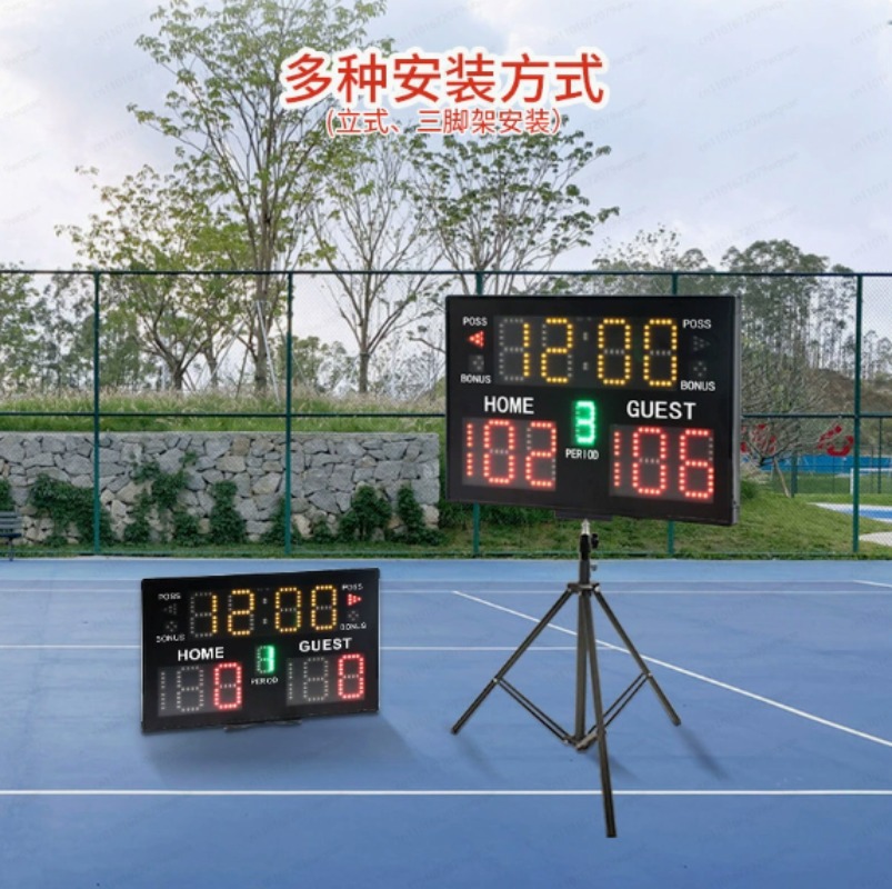 Novo Painel Eletrônico de Pont - Badminton Scoreboard avaliação e preço